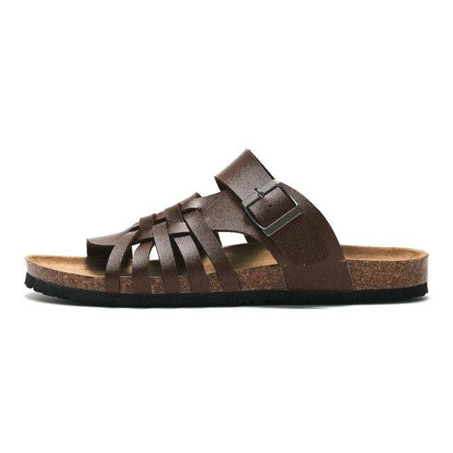 Groovywish Best Orthopedic Sandals For Men Arch Support Retro Summer