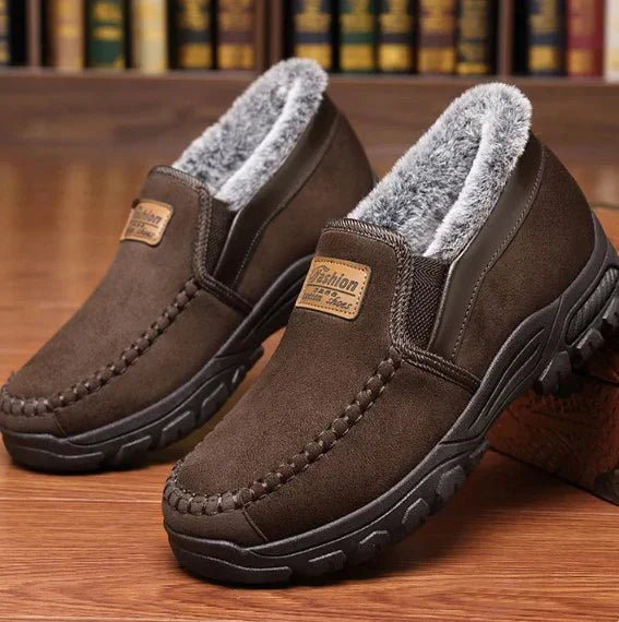 Men's Loafers with Fur Lining for Warm Feet