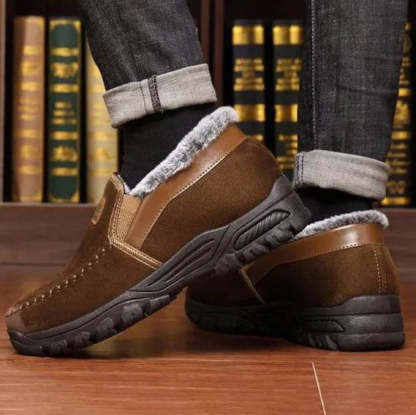 Men's Loafers with Fur Lining for Warm Feet
