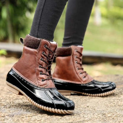 Women Orthopedic Shoes Mid-calf Waterproof Snow Boots