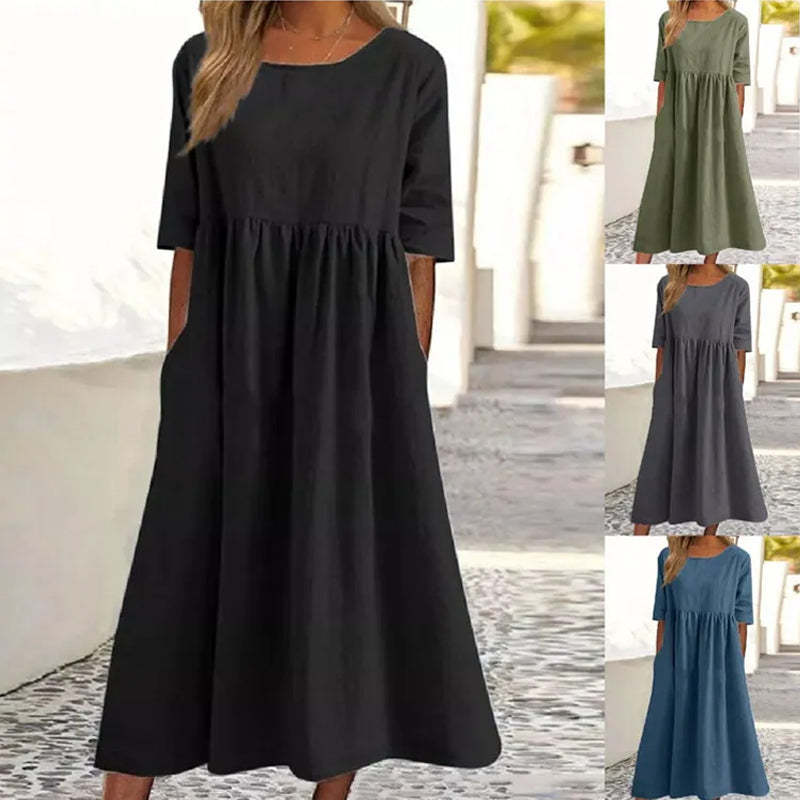Cotton vintage dress
