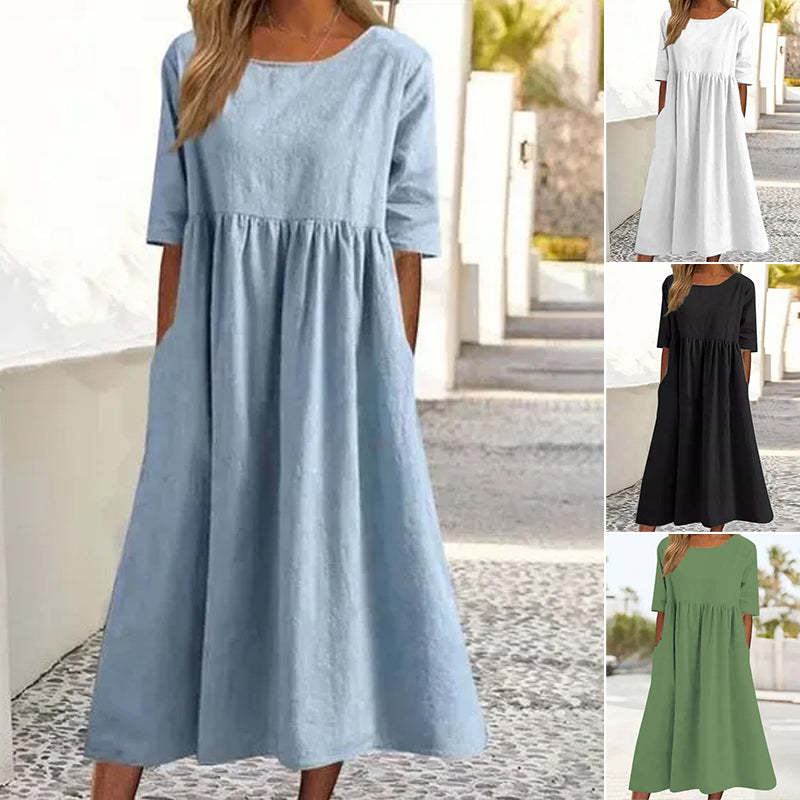 Cotton vintage dress