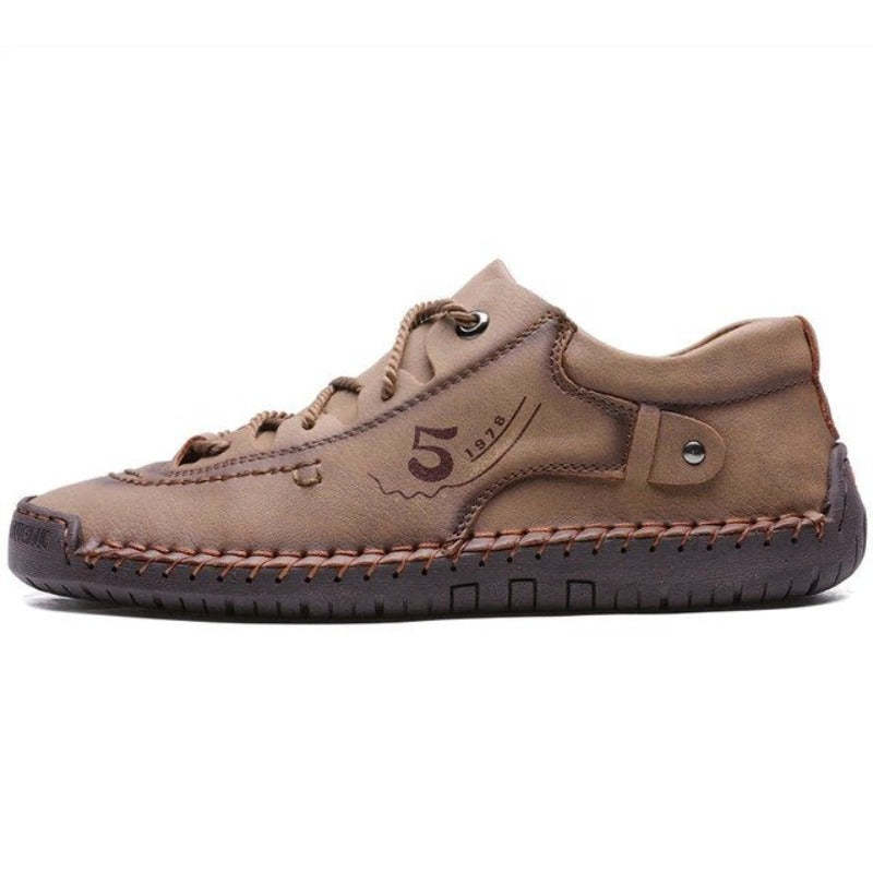 Leather Orthopedic Shoes Men Leather Winter Boots
