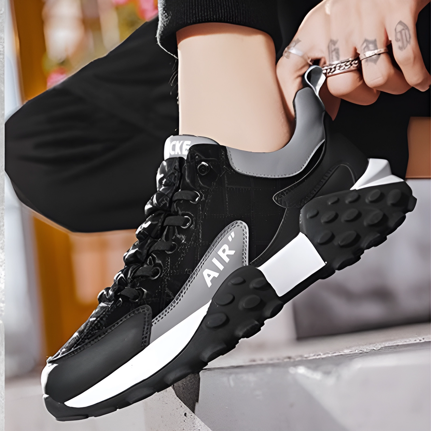 Men Orthopedic Shoes Comfortable Casual Vulcanized Gym Shoes