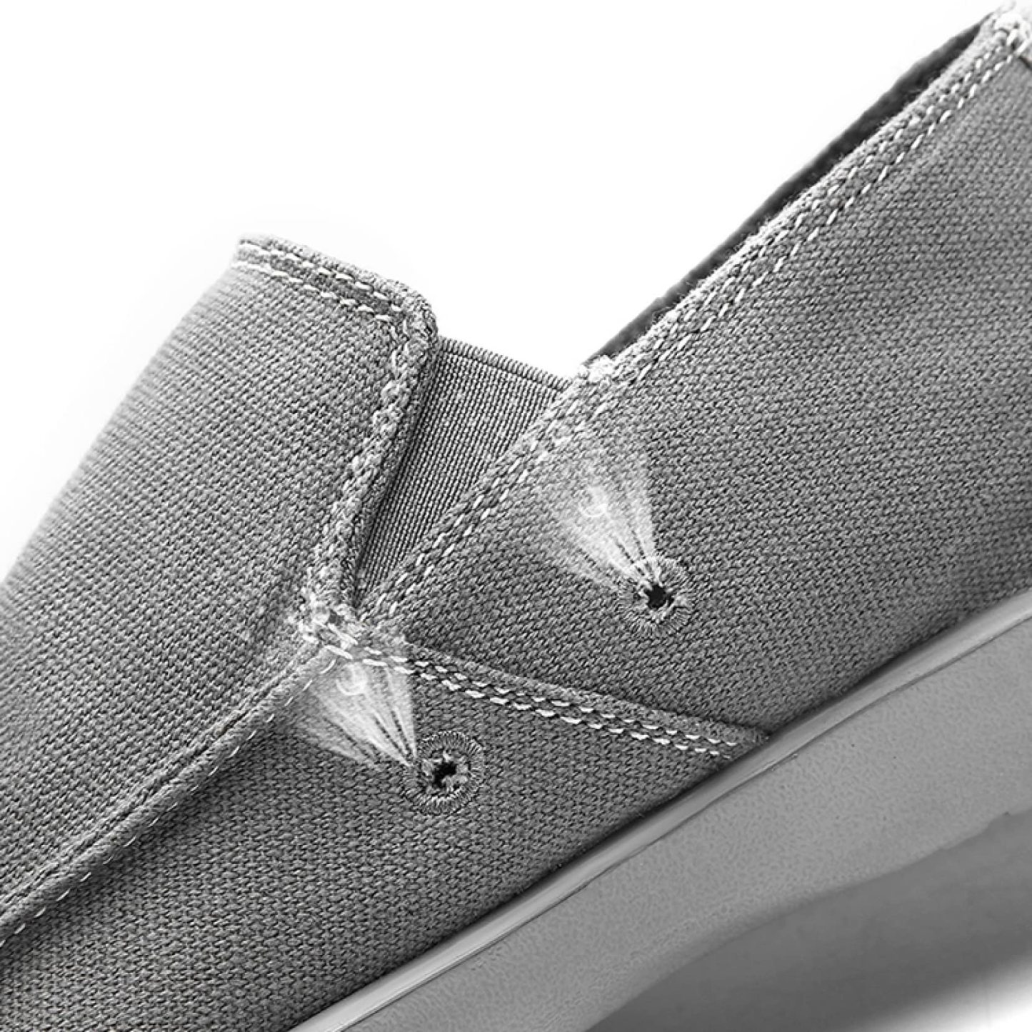 Men's Classic Loafers Summer Canvas Casual Shoes Slip On Walking Flat Shoes Comfortable Boat Shoes Male Driving Flats