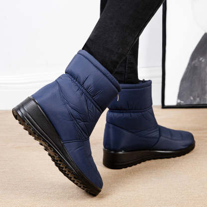 Women Orthopedic Boots Plush Ankle Booties