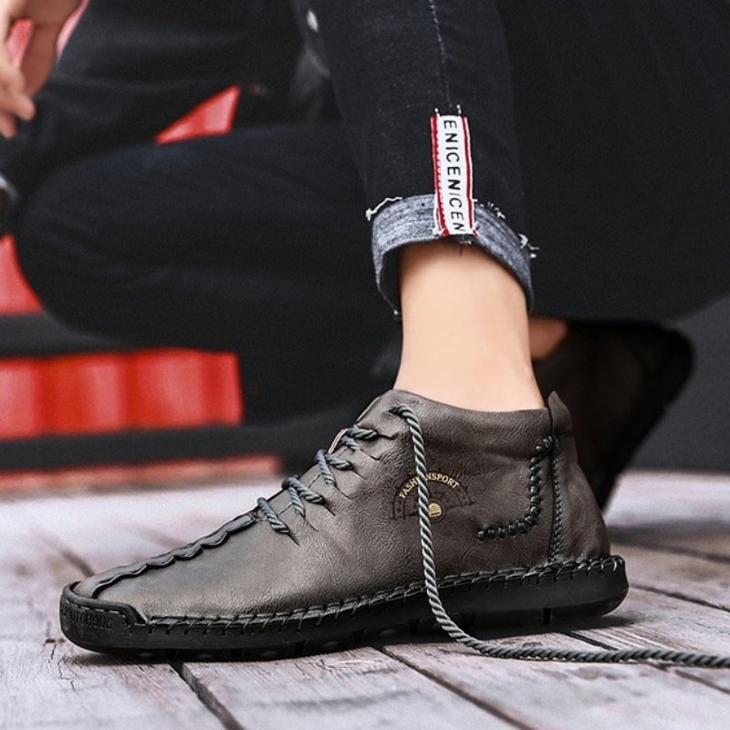 Men Waterproof Orthopedic Shoes Winter 2022 Ankle Boots