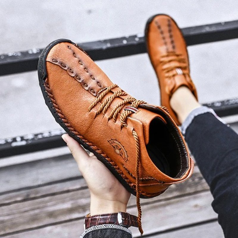Men Waterproof Orthopedic Shoes Winter 2022 Ankle Boots