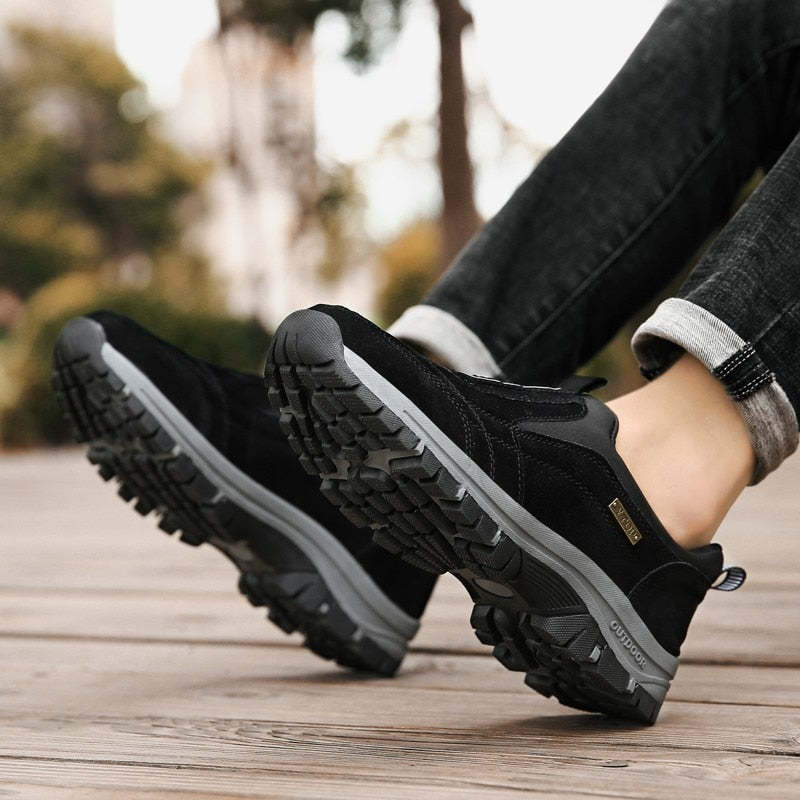 Men Fashionable Orthopedic Shoes Rubber Casual Winter Boots