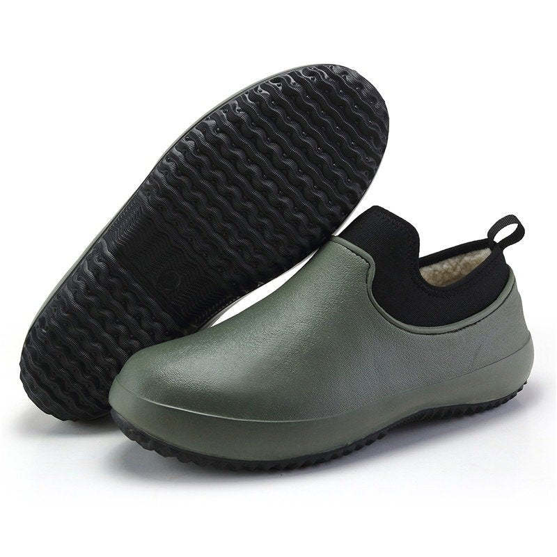 Slip-on Waterproof Orthopedic Shoes Rubber Winter Boots For Men
