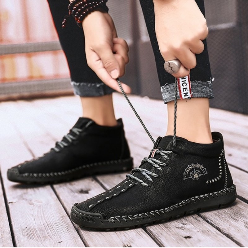 Men Waterproof Orthopedic Shoes Winter 2022 Ankle Boots