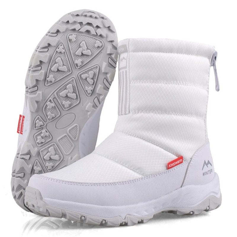 Waterproof Women Snow Boots Nonslip Plush Orthopedic Shoes