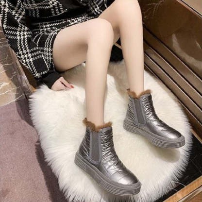 Women Orthopedic Casual Fur Ankle Boots Winter Shoes