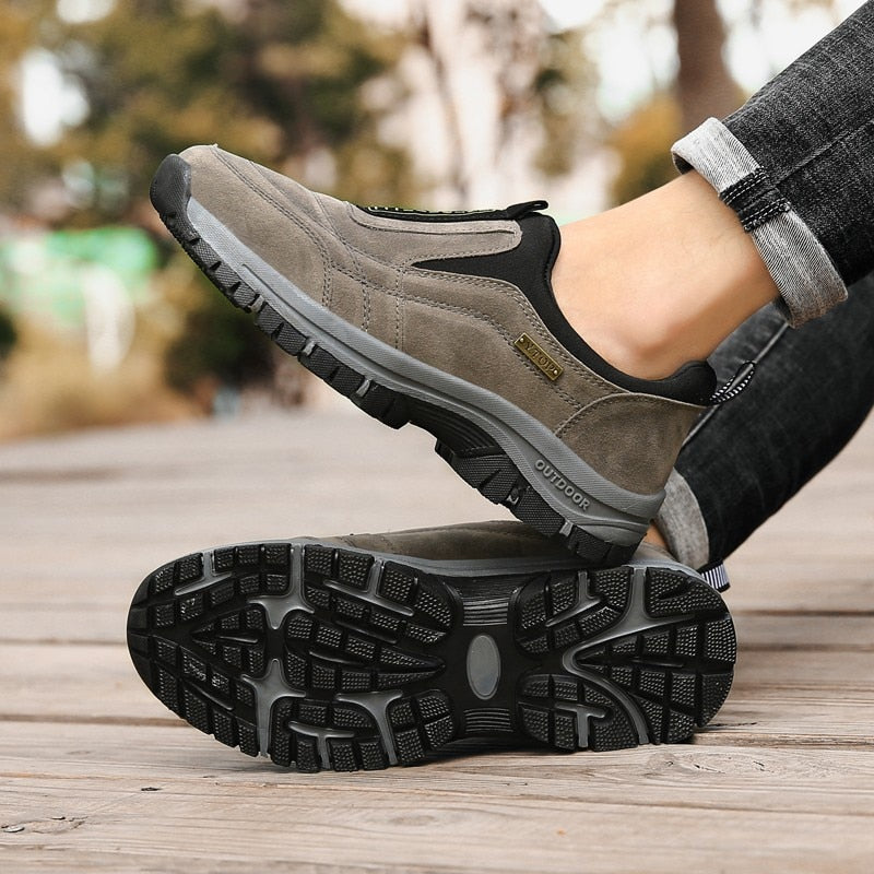 Men Fashionable Orthopedic Shoes Rubber Casual Shoes