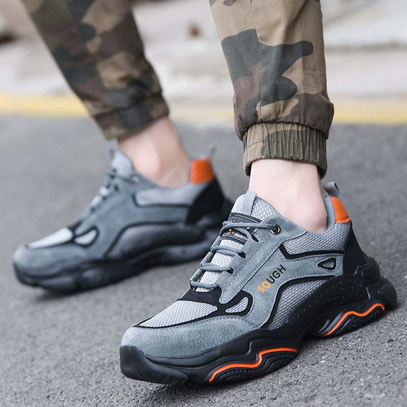 Orthopedic Shoes Men Weight Bearing Safety Sneakers Thick Sole Mesh Modern