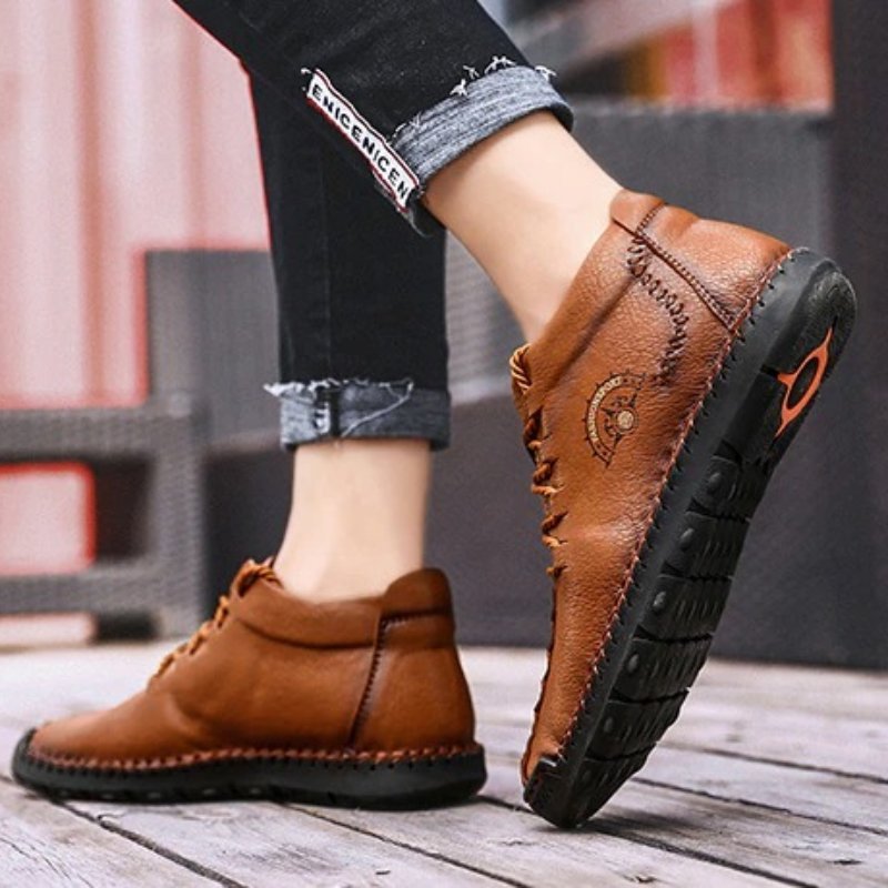 Men Waterproof Orthopedic Shoes Winter 2022 Ankle Boots