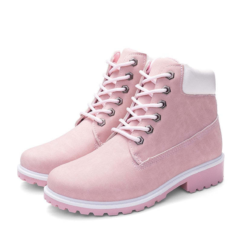 Women Outdoor Winter Boots Water-resistant Orthopedic Shoes
