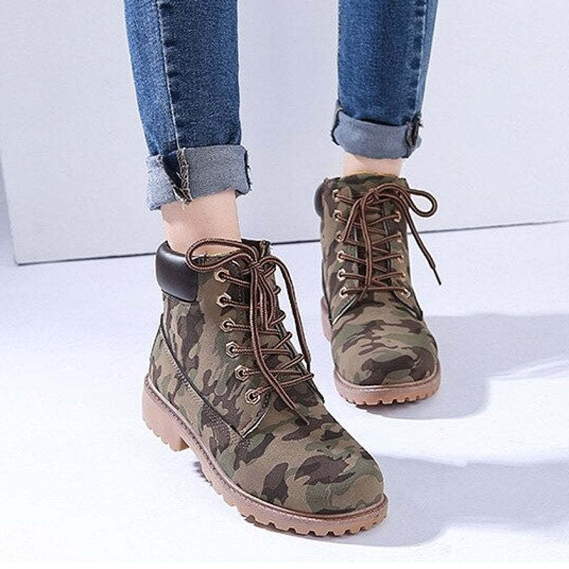 Women Outdoor Winter Boots Water-resistant Orthopedic Shoes