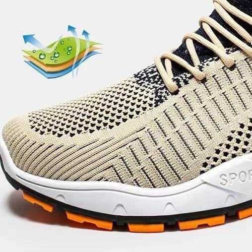 Men Orthopedic Shoes Mesh Casual Walking Sneaker