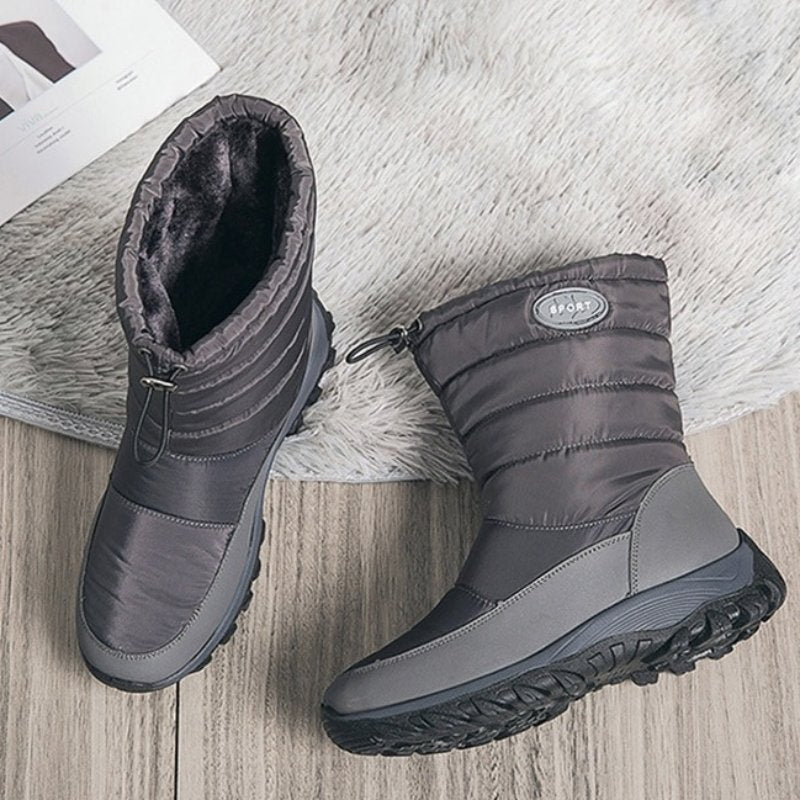 Women Waterproof Snow Boots Warm Orthopedic Shoes