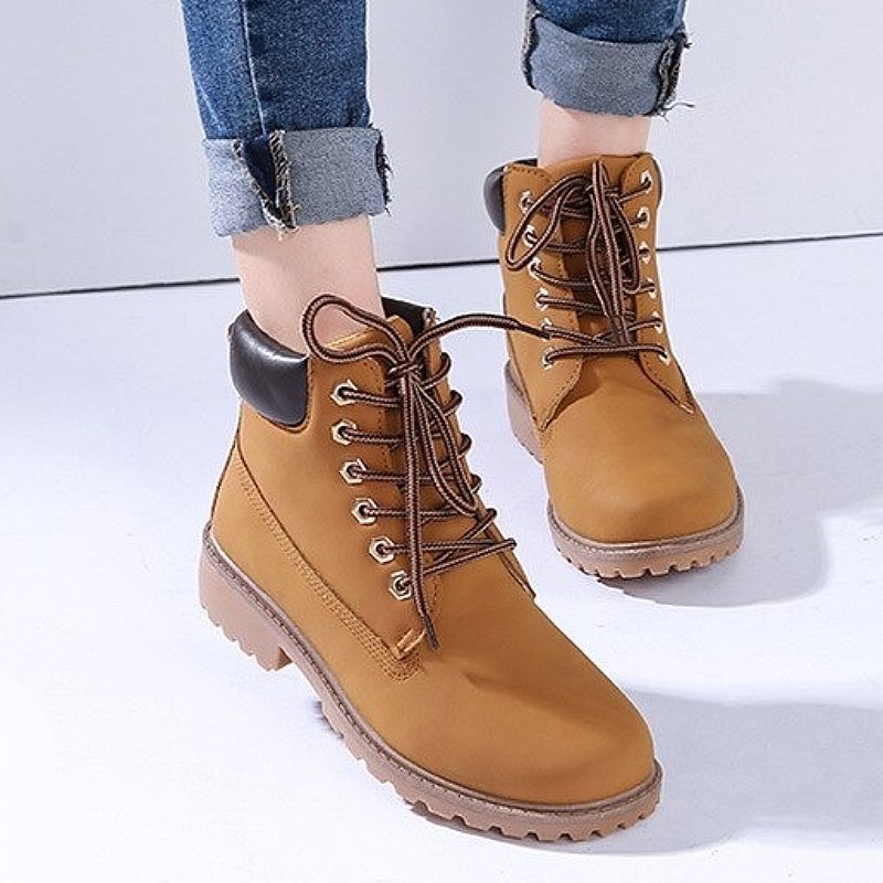 Women Outdoor Winter Boots Water-resistant Orthopedic Shoes