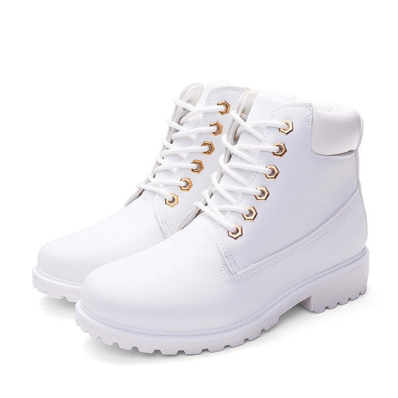 Women Outdoor Winter Boots Water-resistant Orthopedic Shoes