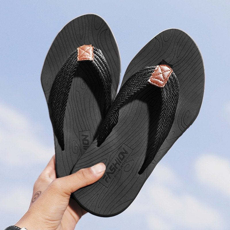 Best Orthopedic Sandals For Men Nonslip Flip-flops Fabric Thongs Summer Beach