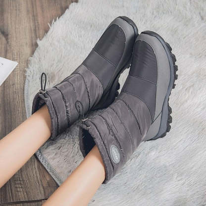Women Waterproof Snow Boots Warm Orthopedic Shoes