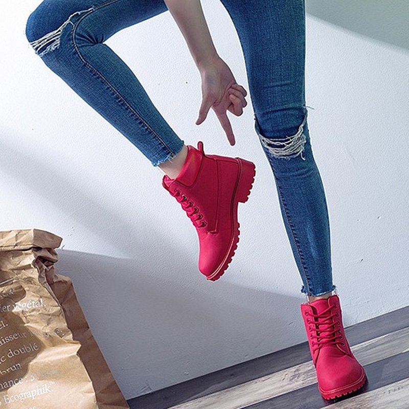 Women Outdoor Winter Boots Water-resistant Orthopedic Shoes