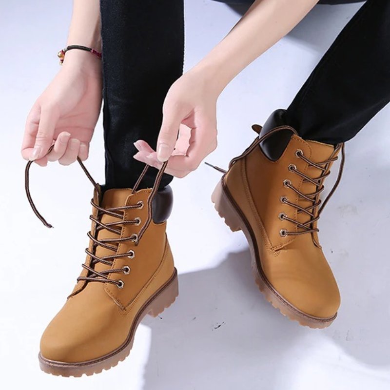 Women Outdoor Winter Boots Water-resistant Orthopedic Shoes
