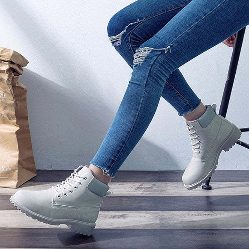 Women Outdoor Winter Boots Water-resistant Orthopedic Shoes