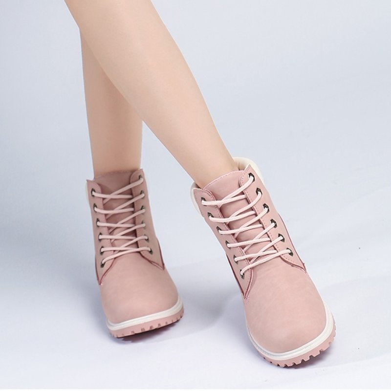 Women Outdoor Winter Boots Water-resistant Orthopedic Shoes