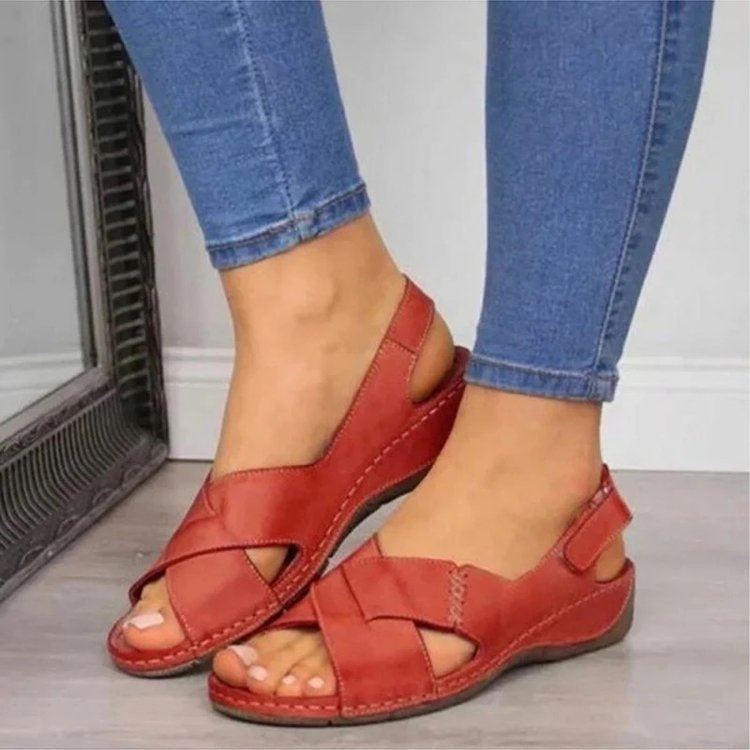Navy Blue Elegant Comfort Sandal