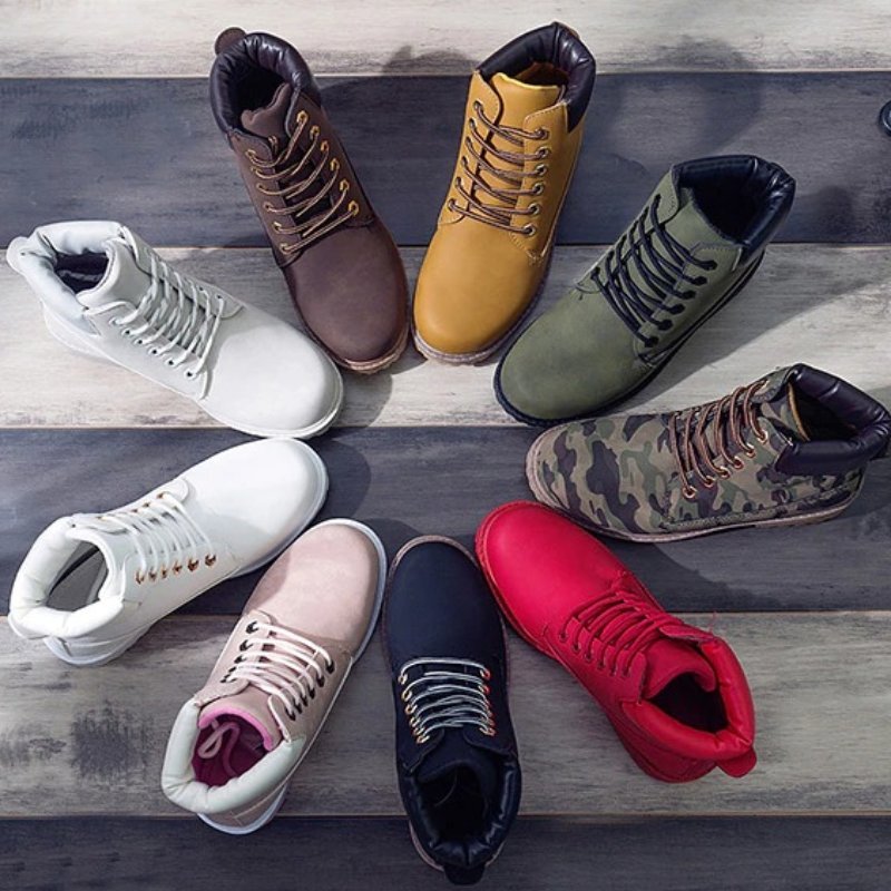 Women Outdoor Winter Boots Water-resistant Orthopedic Shoes