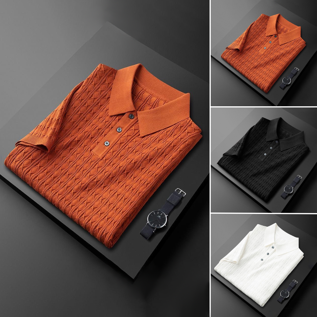 Diamond Knit Shirt for Men