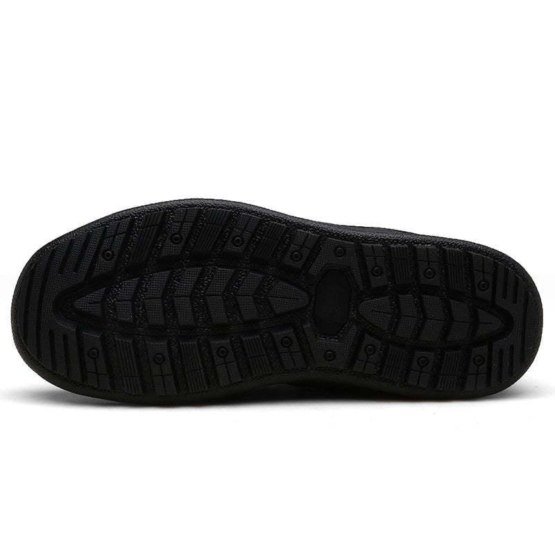 Ankle Boots For Men Plush Casual Winter Orthopedic Shoes