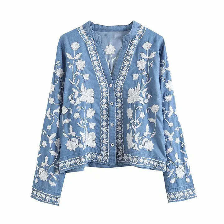 Comfortable Denim Bloom for Women