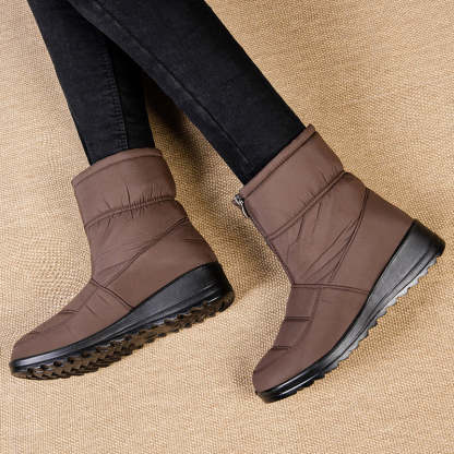 Women Orthopedic Boots Plush Ankle Booties