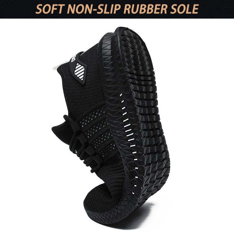 Men Arch Support Sneakers Foldable Rubber Mesh Firm Walking Orthopedic Shoes