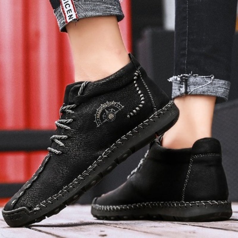 Men Waterproof Orthopedic Shoes Winter 2022 Ankle Boots
