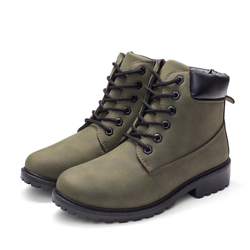Women Outdoor Winter Boots Water-resistant Orthopedic Shoes