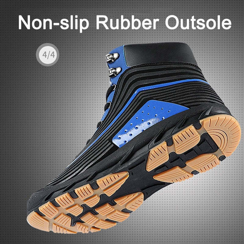Trendy Winter Boots For Men Waterproof Fur Orthopedic Shoes