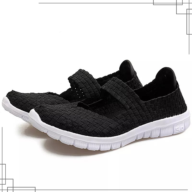Woven Women's Plus Size Shoes for Bunions and Swollen Feet
