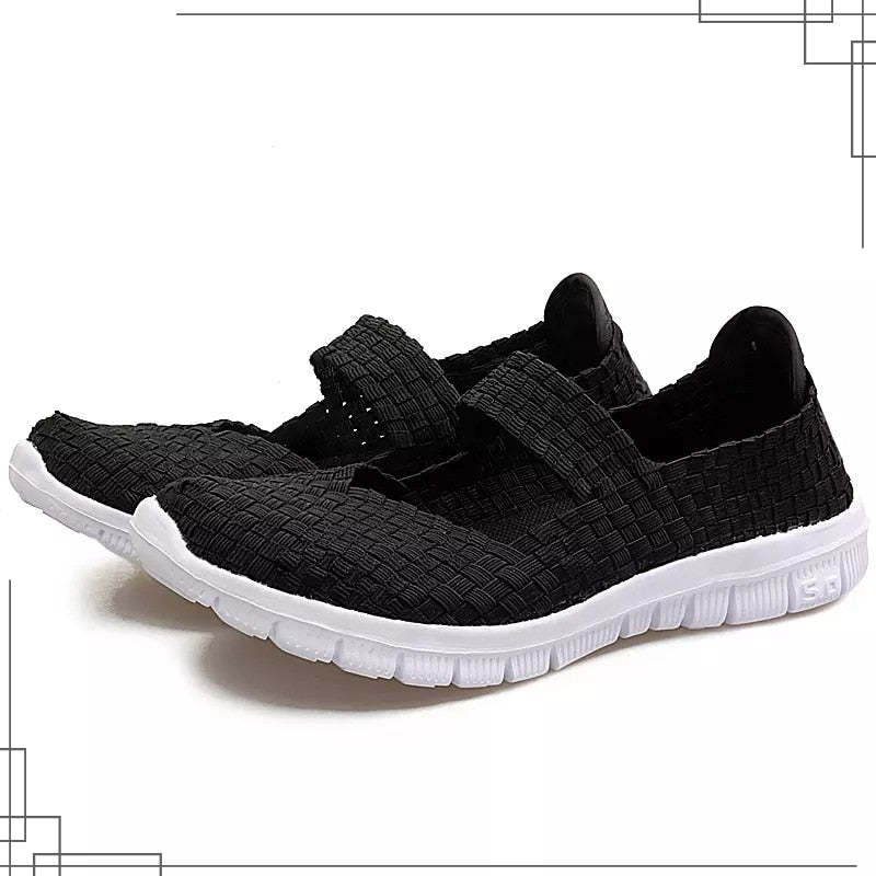 Woven Women's Plus Size Shoes for Bunions and Swollen Feet