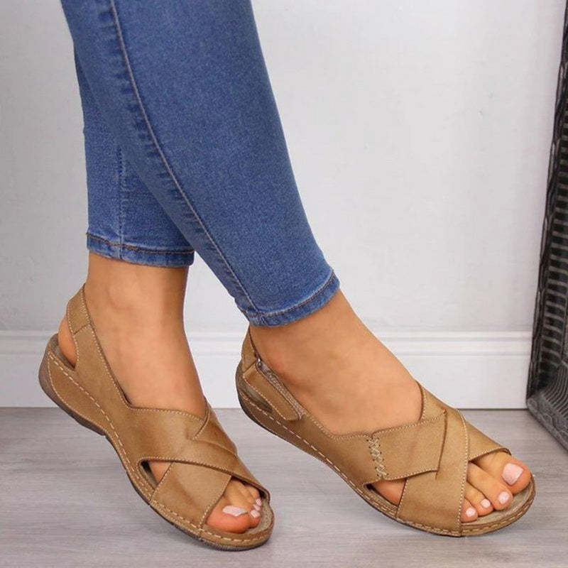 Navy Blue Elegant Comfort Sandal