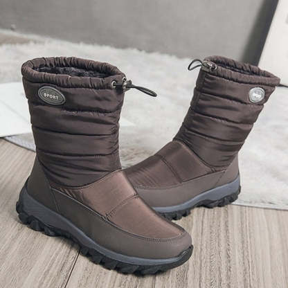 Women Waterproof Snow Boots Warm Orthopedic Shoes