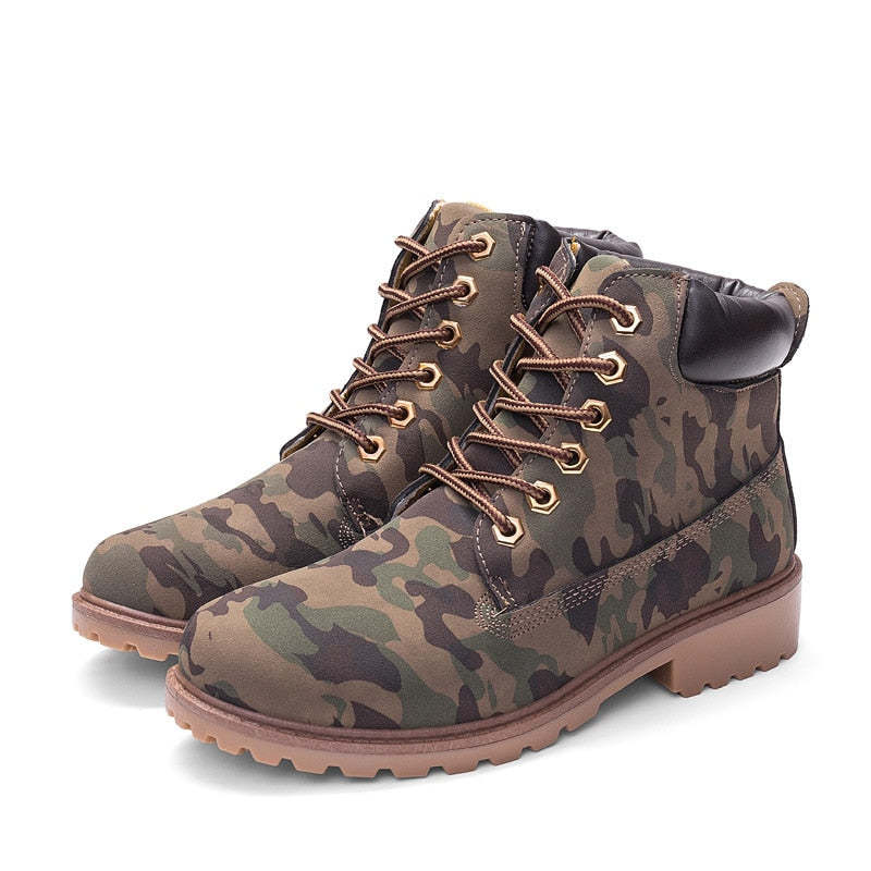 Women Outdoor Winter Boots Water-resistant Orthopedic Shoes