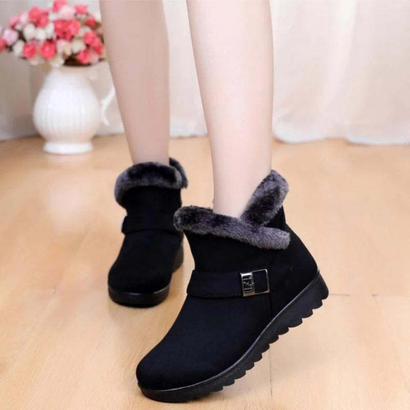 Orthopedic Women Boots Super Warm Fur Lined Comfortable Winter Boots