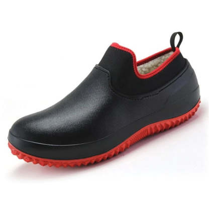 Slip-on Waterproof Orthopedic Shoes Rubber Winter Boots For Men