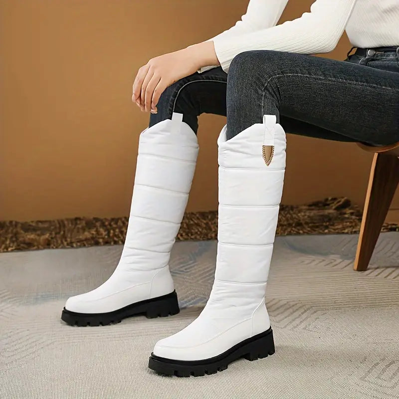 Warm and Thick Lined Winter Snow Boots